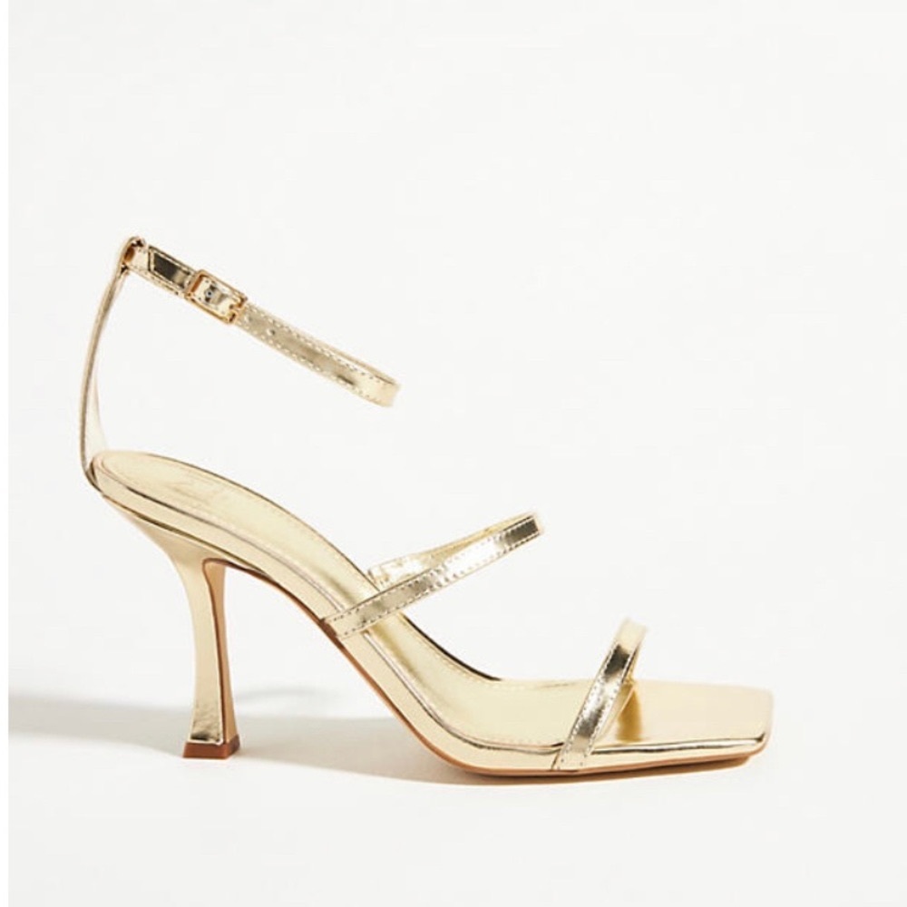 Marc Fisher Dalida Gold Heels